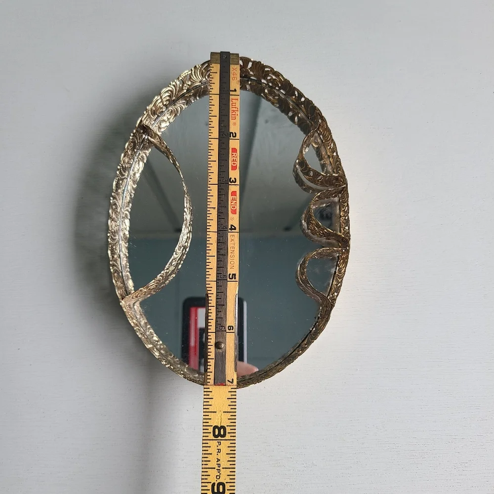 Vintage Mid Century Modern Vanity Mirror Tray